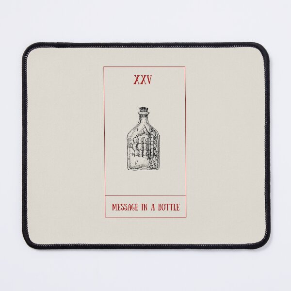 Item preview, Message In A Bottle Tarot Card designed and sold by popvibex.