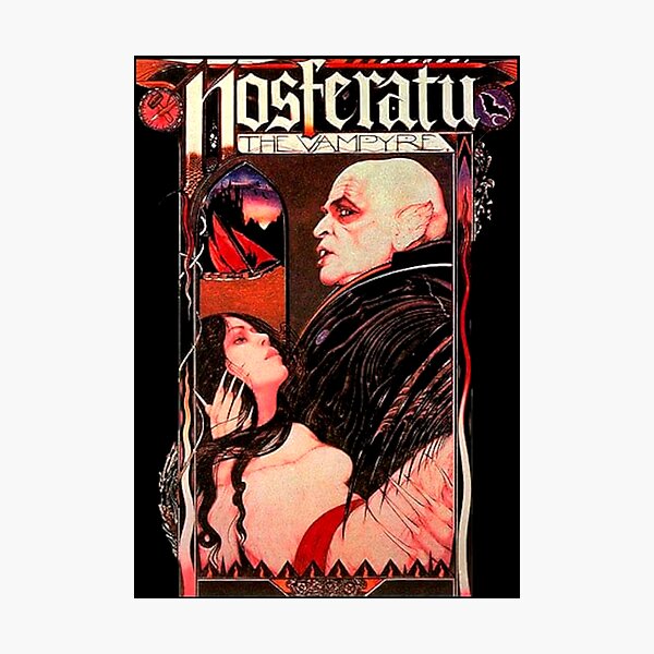 Item preview, Vintage Nosferatu Poster designed and sold by TheWitchsWolf.