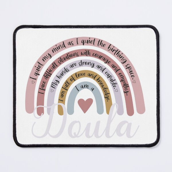 Item preview, Rainbow Doula Home Birth Worker Midwife Birth doula quote designed and sold by Dream-bubble.