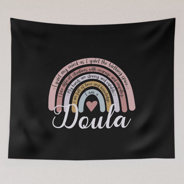 Item preview,  Rainbow Doula Home Birth Worker Midwife Birth doula quote designed and sold by Dream-bubble.