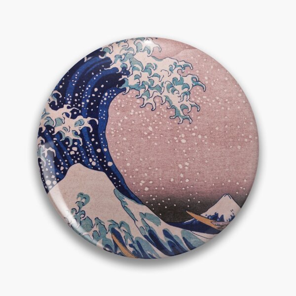 Item preview, The Great Wave off Kanagawa pink edition designed and sold by angelisart.