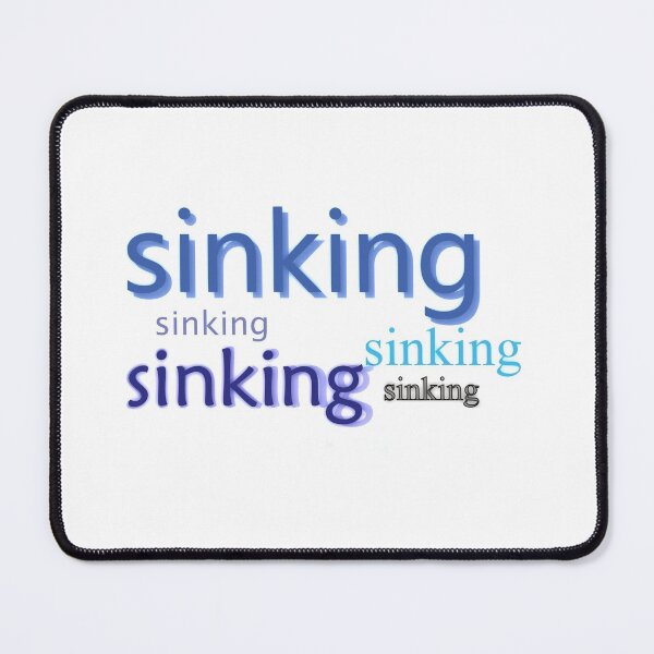 Item preview, Sinking T-shirts Sticker Pillow Backpack Phone case designed and sold by PourElla.