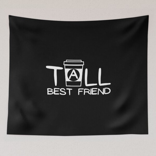 Item preview, Tall Best Friend - Cute Matching Coffee Gift designed and sold by Dip-Art.