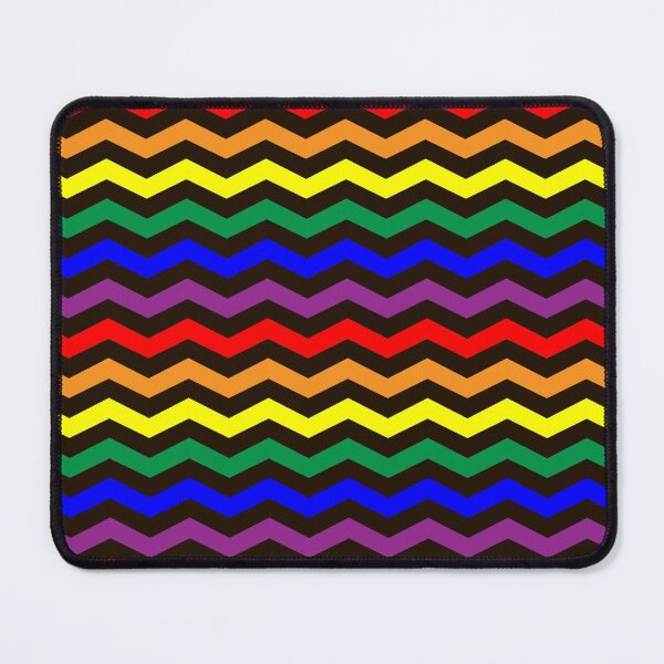 Item preview, 65 MCMLXV LGBT Gay Pride Rainbow Flag Chevron Pattern designed and sold by 65 MCMLXV.