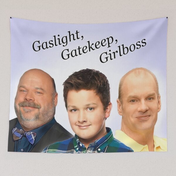 Item preview, Gaslight Gatekeep Girlboss designed and sold by Kerstinbeyer.