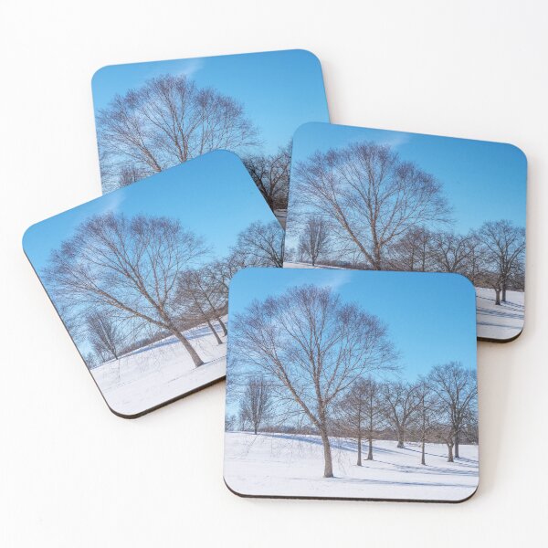 Item preview, Trees On A Snow Covered Hill designed and sold by mljdwhite.