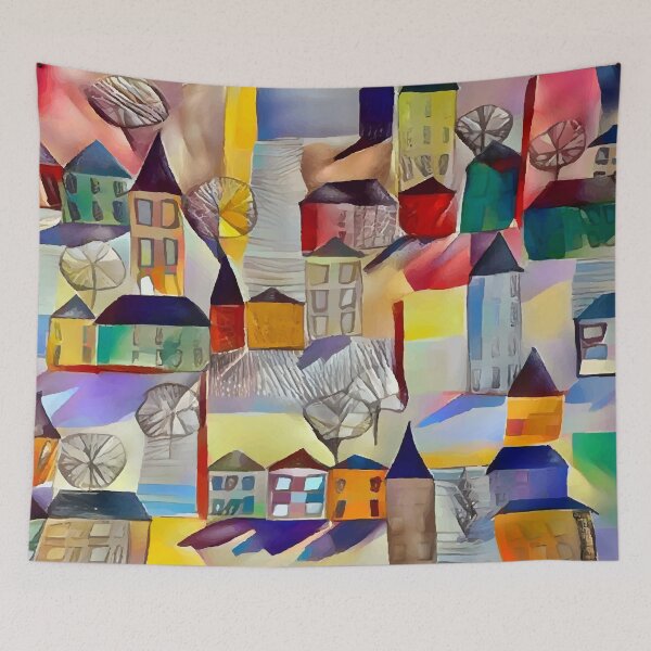 Item preview, home, urban environment designed and sold by Natairbrush.