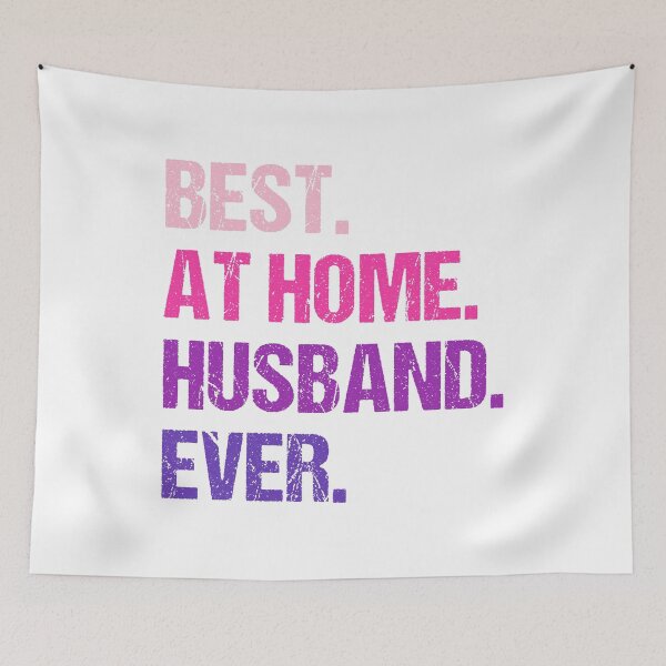Artikelvorschau, Best At Home Ehemann Ever Distressed Design Lustiger Ehemann entworfen und verkauft von naworas.