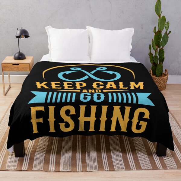 Item preview, Keep Calm And Go Fishing Funny Dad Fishing Gift designed and sold by mohalaz.