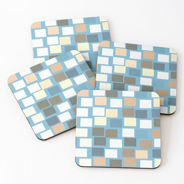 Item preview, Blocks on Blue designed and sold by Poetic Patterns Studio.