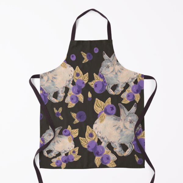 Item preview, arctic bunny running through blueberries and mint designed and sold by CaptainRingtail.