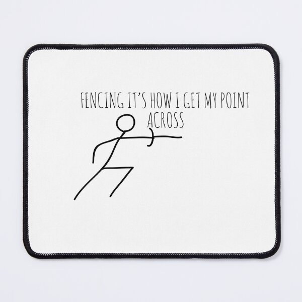 Item preview, Fencing It's How I Get My Point Across Classic T-shirt  designed and sold by Ryn2020.