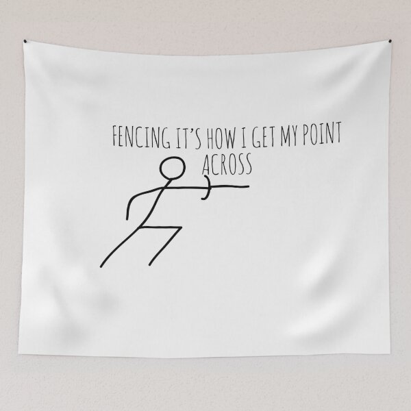Item preview, Fencing It's How I Get My Point Across Classic T-shirt  designed and sold by Ryn2020.