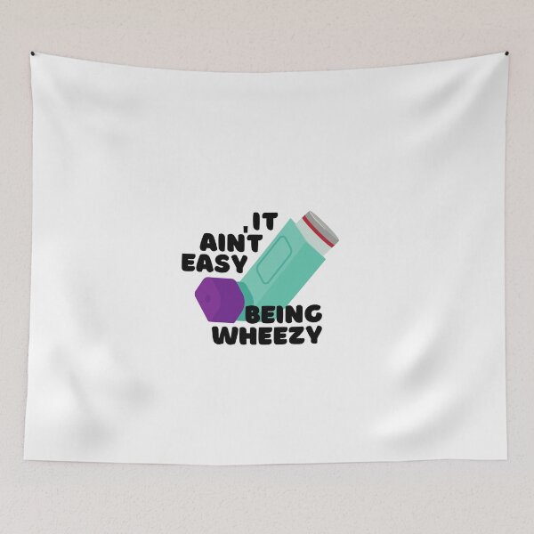 Item preview, Inhaler It Ain't Easy Being Wheezy designed and sold by Whiny Hiker.