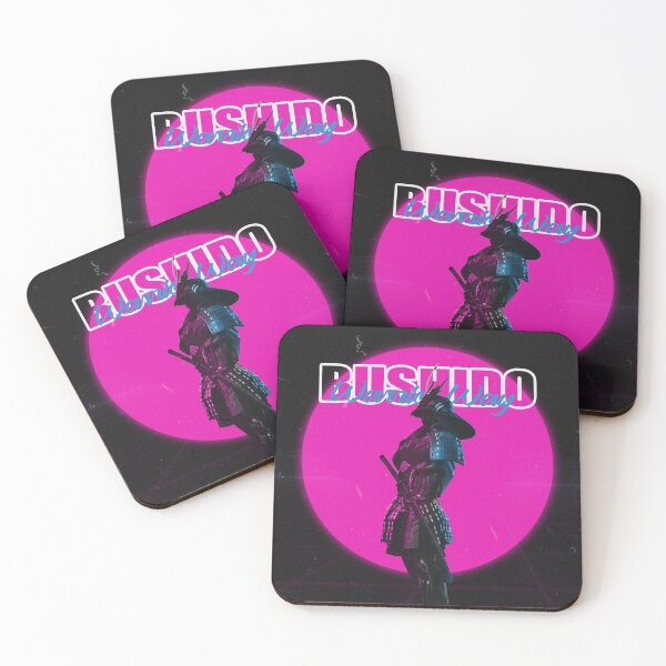 Item preview, Bushido Way of Warrior samurai 80s retro design designed and sold by jpn insprd.