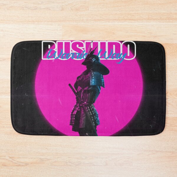 Item preview, Bushido Way of Warrior samurai 80s retro design designed and sold by jpn insprd.
