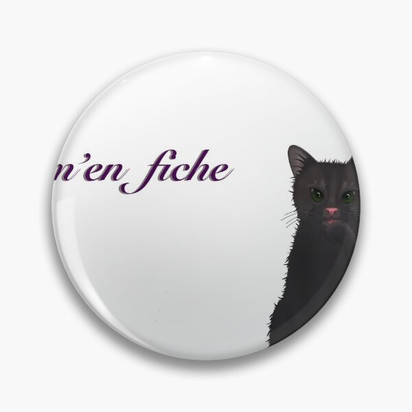 Item preview, I don’t care black cat designed and sold by xello32.