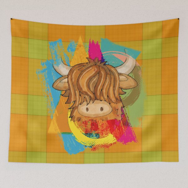 Item preview, The Highland Cow - Scottish Highland Cattle designed and sold by Dubbra.