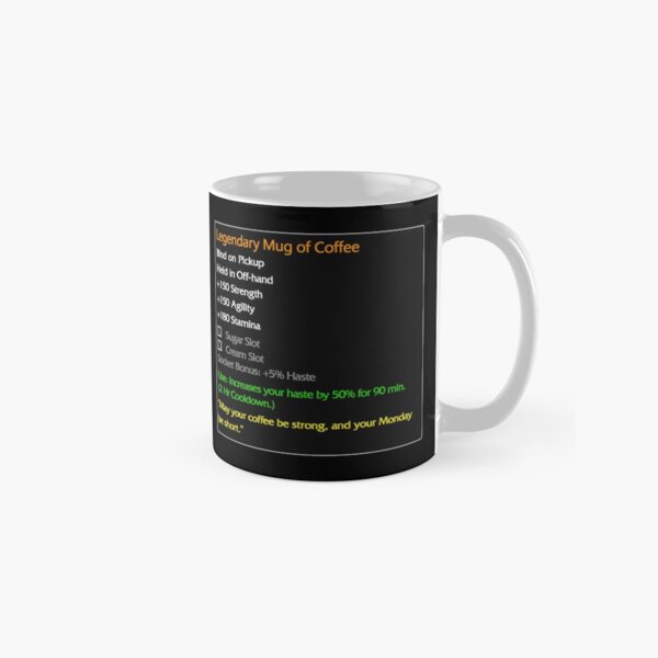 Artikel-Vorschau von Legendäre Tasse Kaffee, designt und verkauft von VoidDesigns.