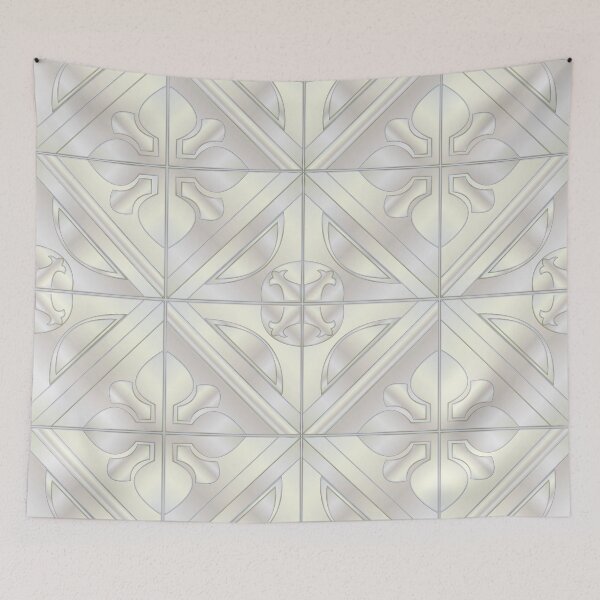 Item preview, floral decorative geometric design  7 designed and sold by ErhanArt.