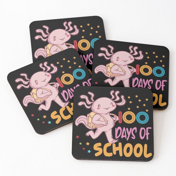 Item preview, axolotl 100 dias de escuela designed and sold by OzyManDiaS90.