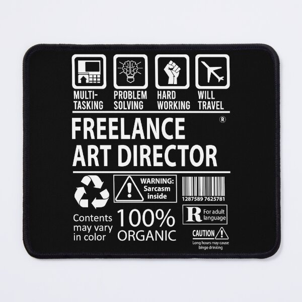 Item preview, Freelance Art Director T Shirt - MultiTasking Certified Job Gift Item Tee designed and sold by andahanson.