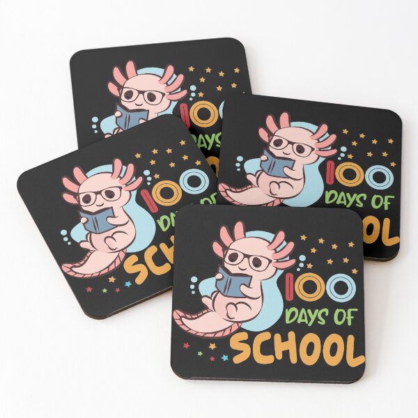 Item preview, axolotl 100 dias de escuela designed and sold by OzyManDiaS90.