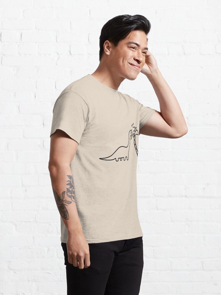 Alternate view of munchosaurus (light colors) Classic T-Shirt