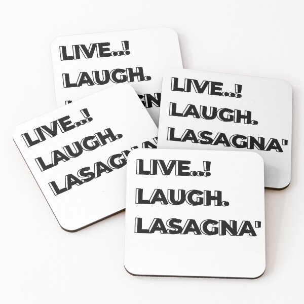 Item preview, live laugh lasagna essential Shirt designed and sold by LUX2Boutique ★★★★★.