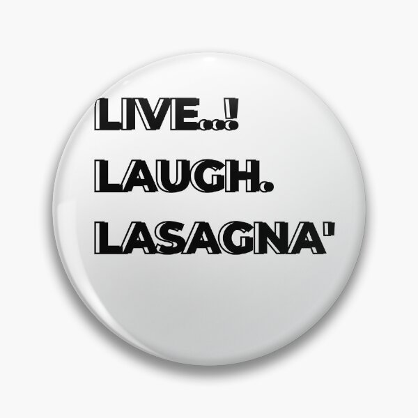 Item preview, live laugh lasagna essential Shirt designed and sold by LUX2Boutique ★★★★★.