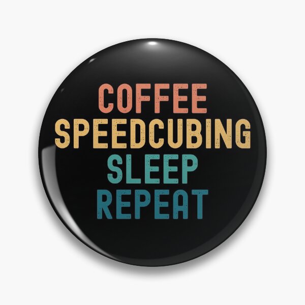 Item preview, Coffee Speedcubing Sleep Repeat - Funny Speedcubing & Coffee Gift designed and sold by kindxinn.