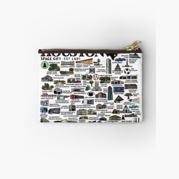Item preview, Houston Texas Map  designed and sold by fiberandgloss.
