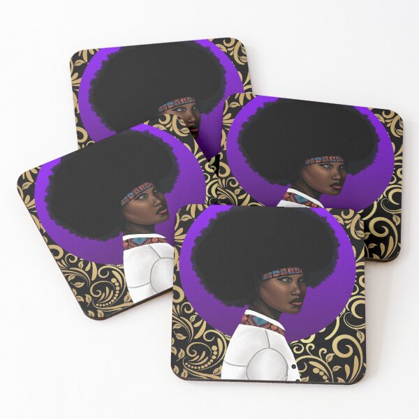 Item preview, Afro Puff Girl designed and sold by petricorstudios.