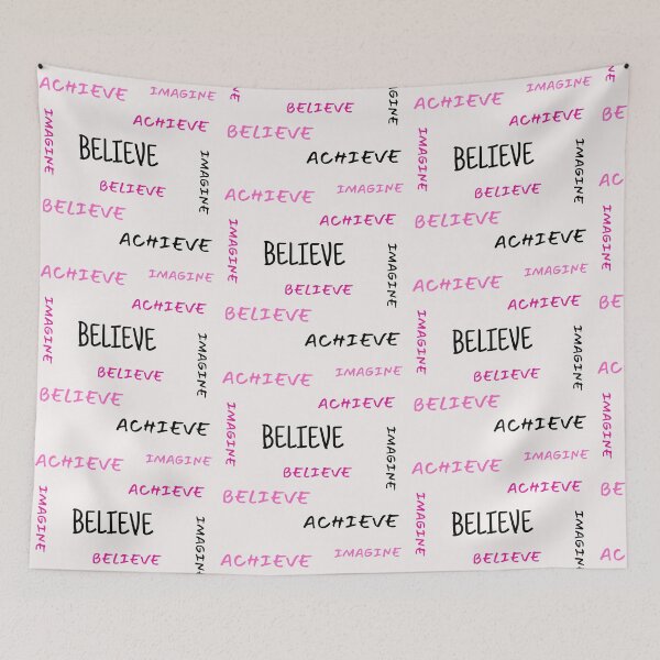 Item preview, INSPIRATIONAL - IMAGINE - BELIEVE - ACHIEVE  designed and sold by Kwayako.