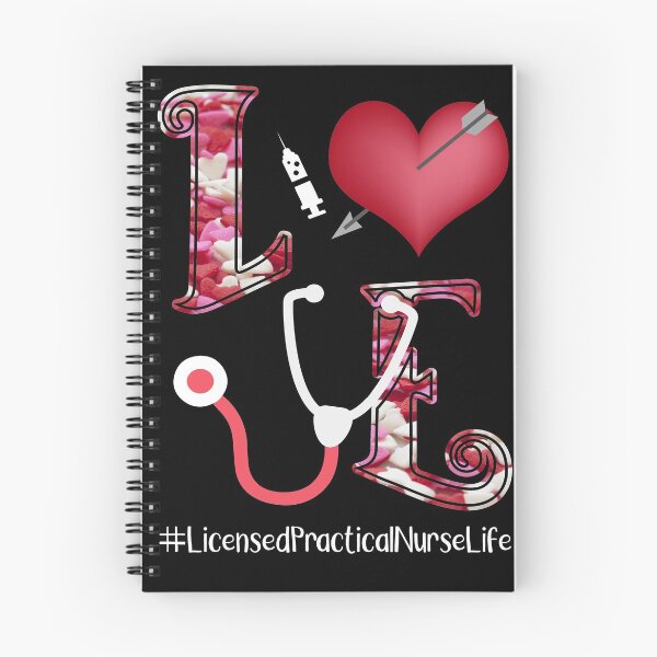 Item preview, LPN Nurse Love Heart Stethoscope Nurse Life Valentine's Day designed and sold by Gifty Rifty.