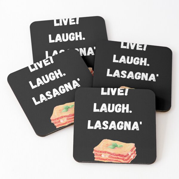 Item preview, live laugh lasagna Classic designed and sold by LUX2Boutique ★★★★★.