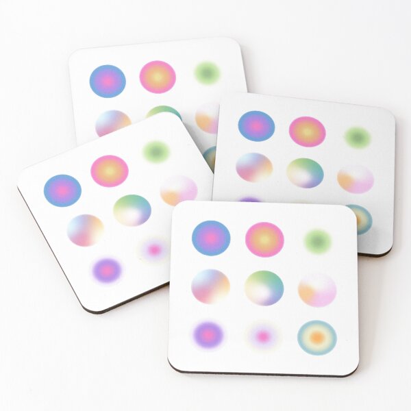 Item preview, pastel aura sticker/magnet pack designed and sold by nataliestarks.