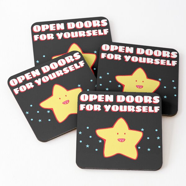 Item preview, OPEN DOORS FOR YOURSELF T-SHIRT designed and sold by SuccessfulVibes.
