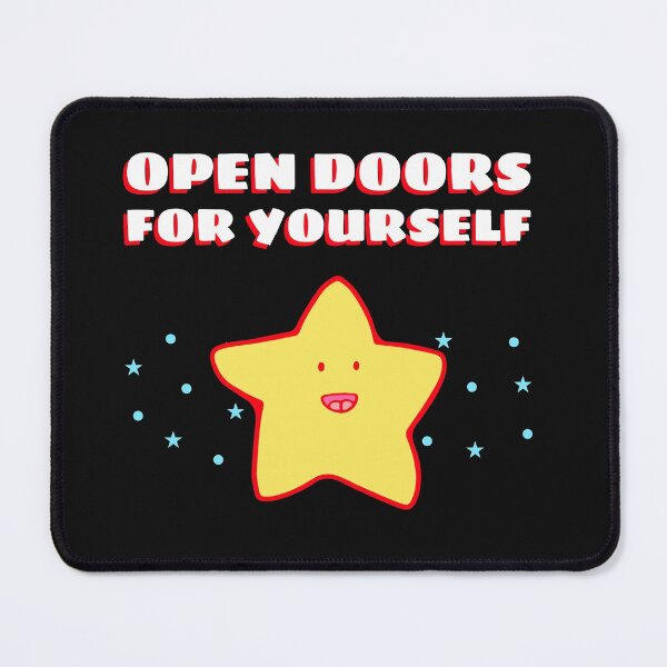 Item preview, OPEN DOORS FOR YOURSELF T-SHIRT designed and sold by SuccessfulVibes.