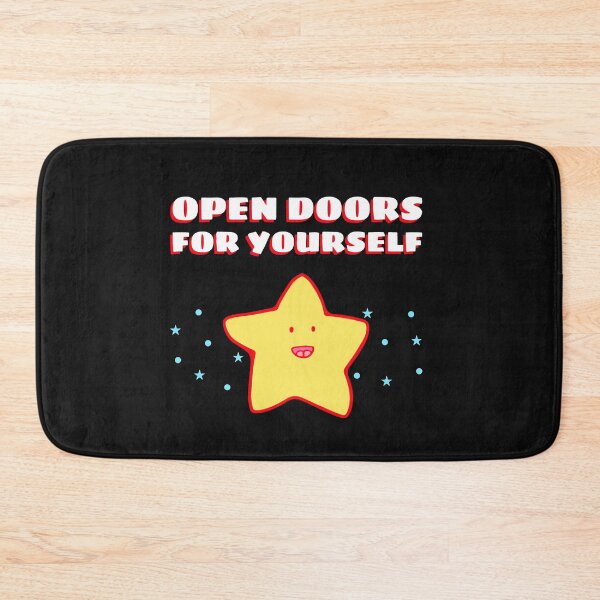 Item preview, OPEN DOORS FOR YOURSELF T-SHIRT designed and sold by SuccessfulVibes.