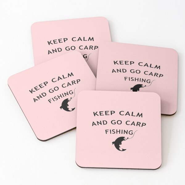 Item preview, keep calm and go carp fishing designed and sold by Hoffman-Design.