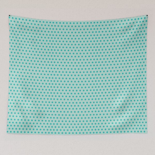 Item preview, Teal polka dots designed and sold by DannysReRemodel.