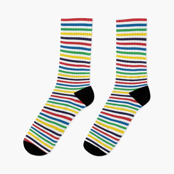 Item preview, Multi--Colored Horizontal Stripes designed and sold by xorbah.