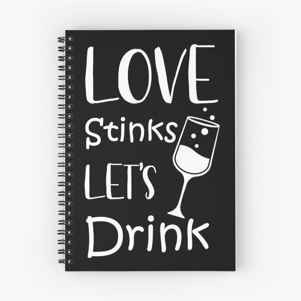 Item preview, Love stinks let's drink designed and sold by pnkpopcorn.