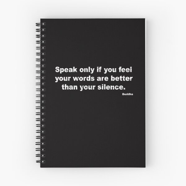 Item preview, Speak Only if You Feel Your Words Are Better Than Your Silence designed and sold by Lyngianni.