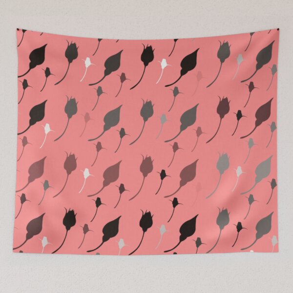 Item preview, Floral Silhouette designed and sold by Poetic Patterns Studio.