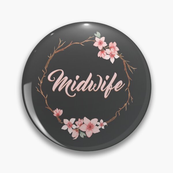 Item preview, Floral Midwife Certified Midwife Doula Birth Worker Midwife designed and sold by Dream-bubble.