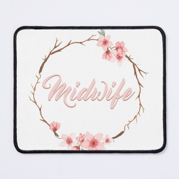 Item preview, Floral Midwife Certified Midwife Doula Birth Worker Midwife designed and sold by Dream-bubble.