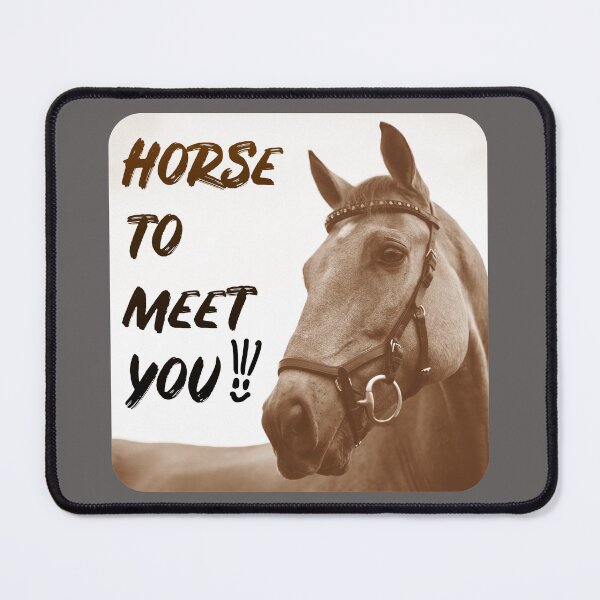 Item preview, Horse to meet you! designed and sold by angelisart.