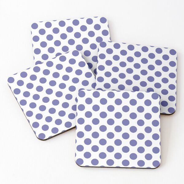 Item preview, Periwinkle Blue Indigo Polka Dots designed and sold by BleuSky.